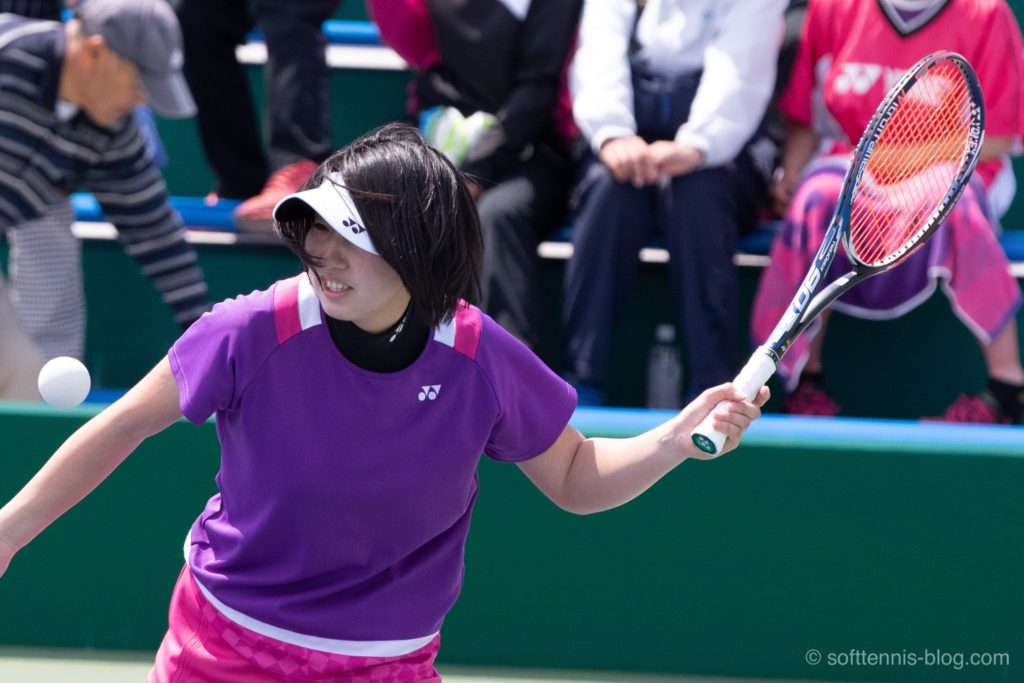 高橋選手の使用ソフトテニスラケット（2019年）