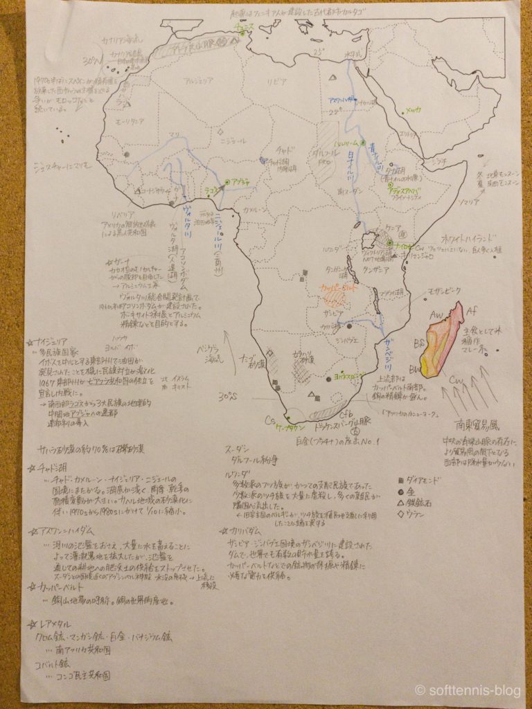 地理の勉強法の画像