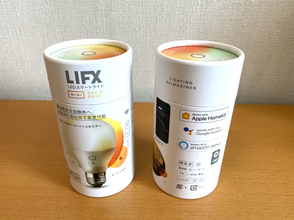 スマート電球（LIFX Mini Day & Dusk A19 E26）の画像