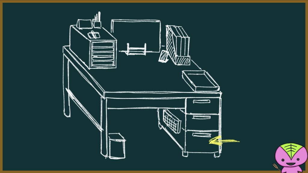 教員のデスクの引き出しの中をぐちゃぐちゃにしない方法【学校教育】